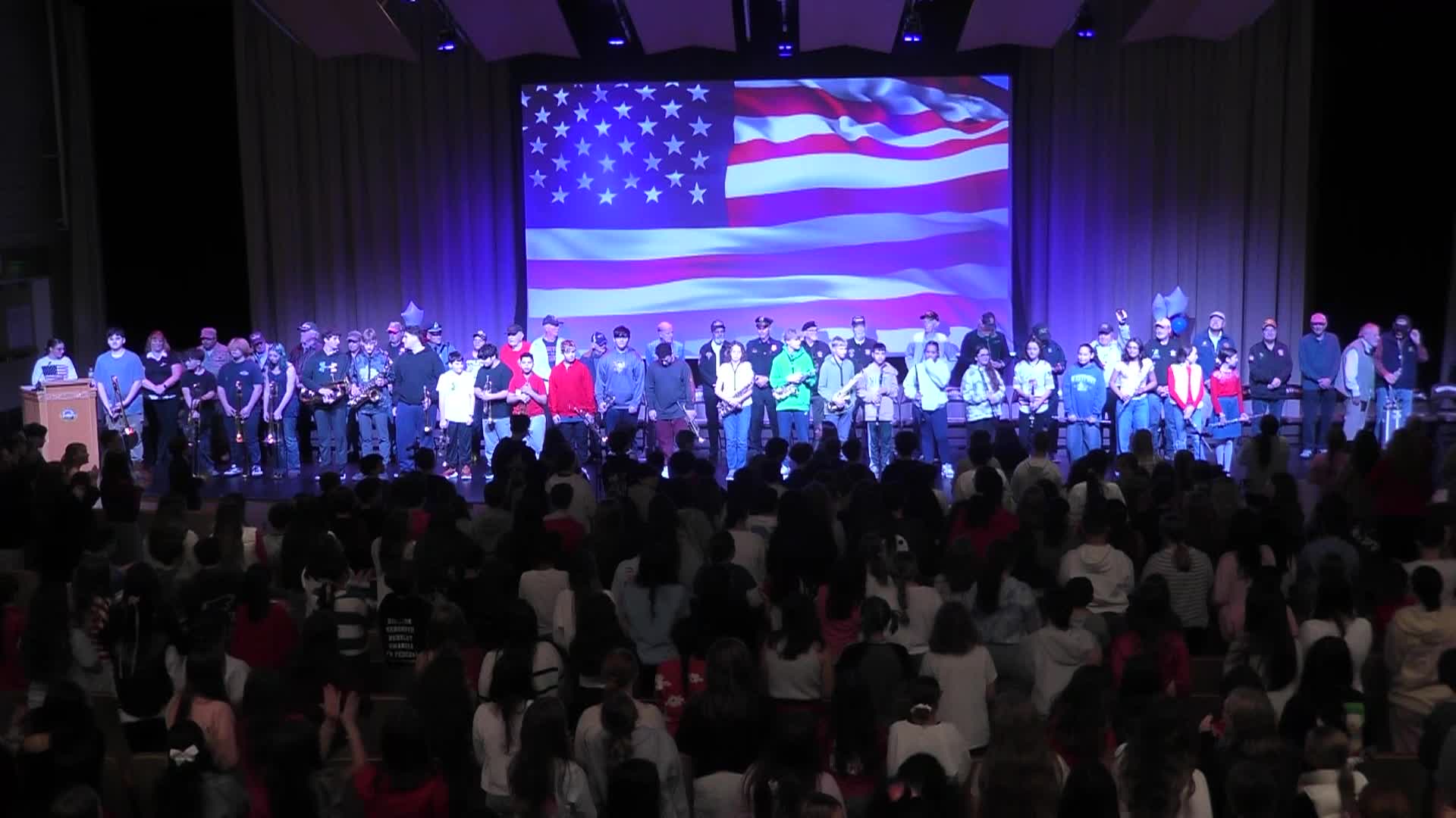 Middle School Veteran_s Day Ceremony