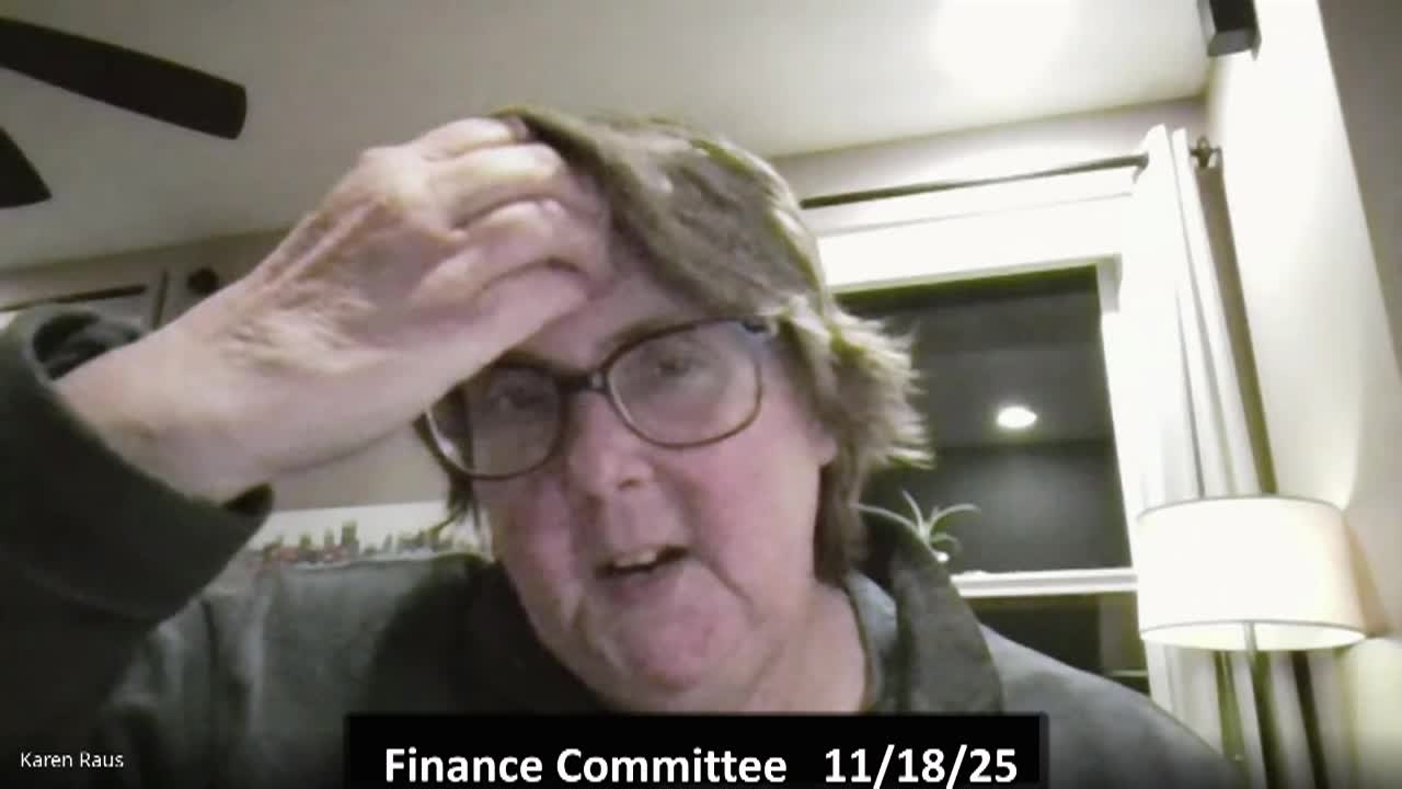 Finance Committee 11-18-25
