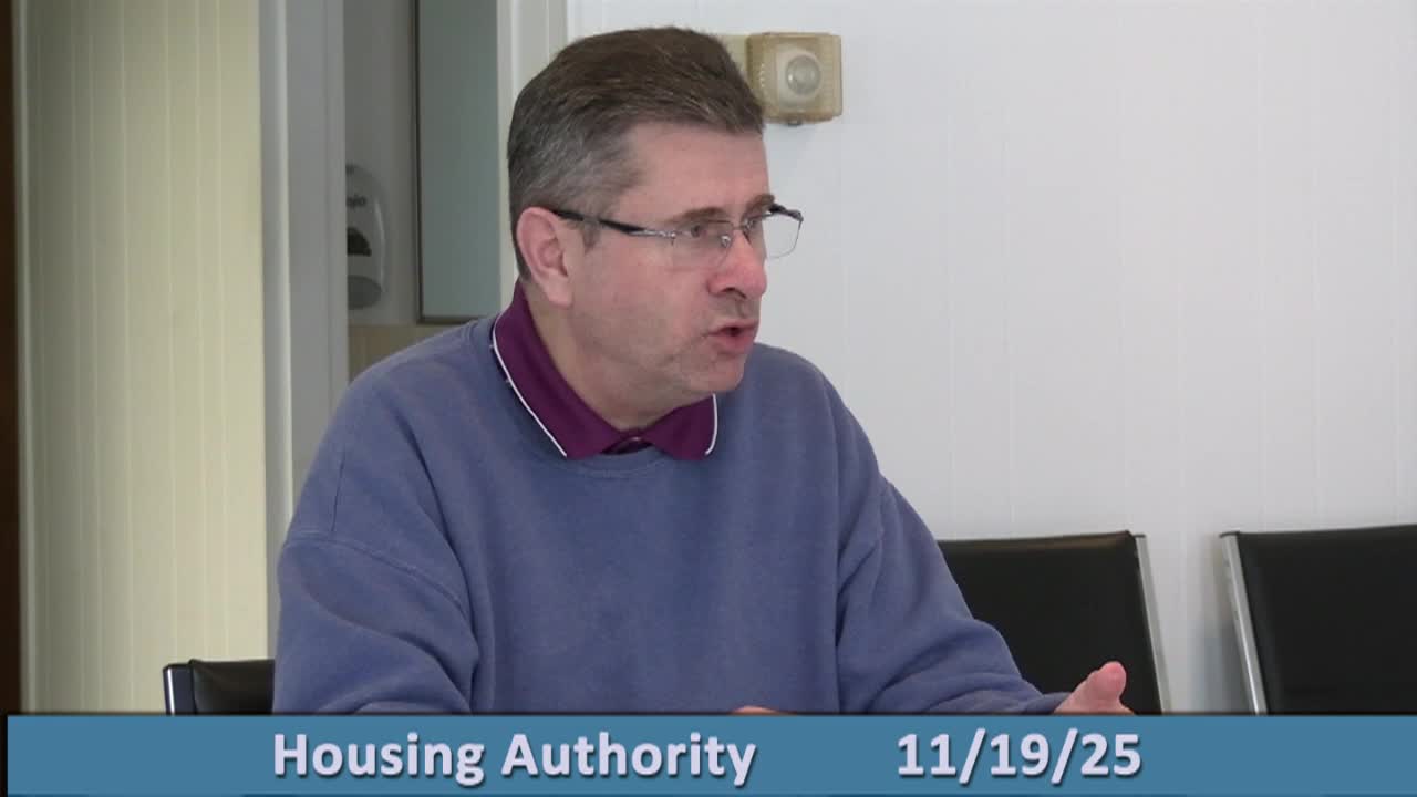 Housing Authority 11-19-25