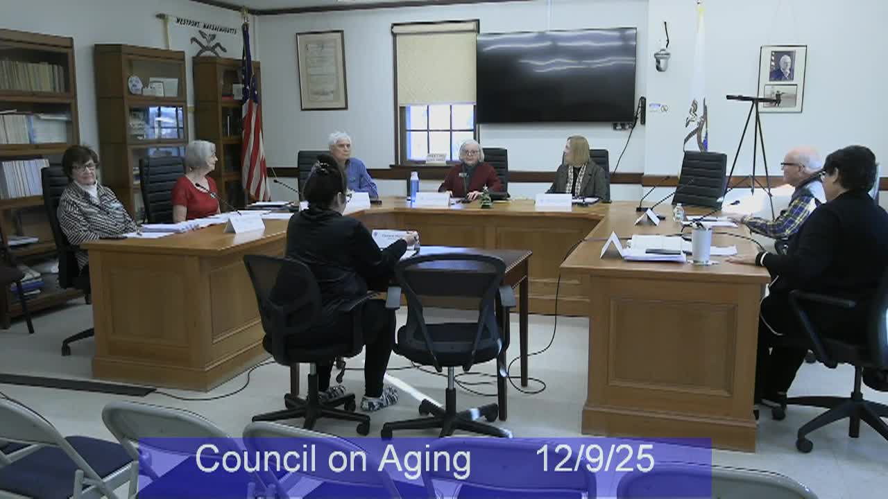 Council on Aging Board 12-9-25