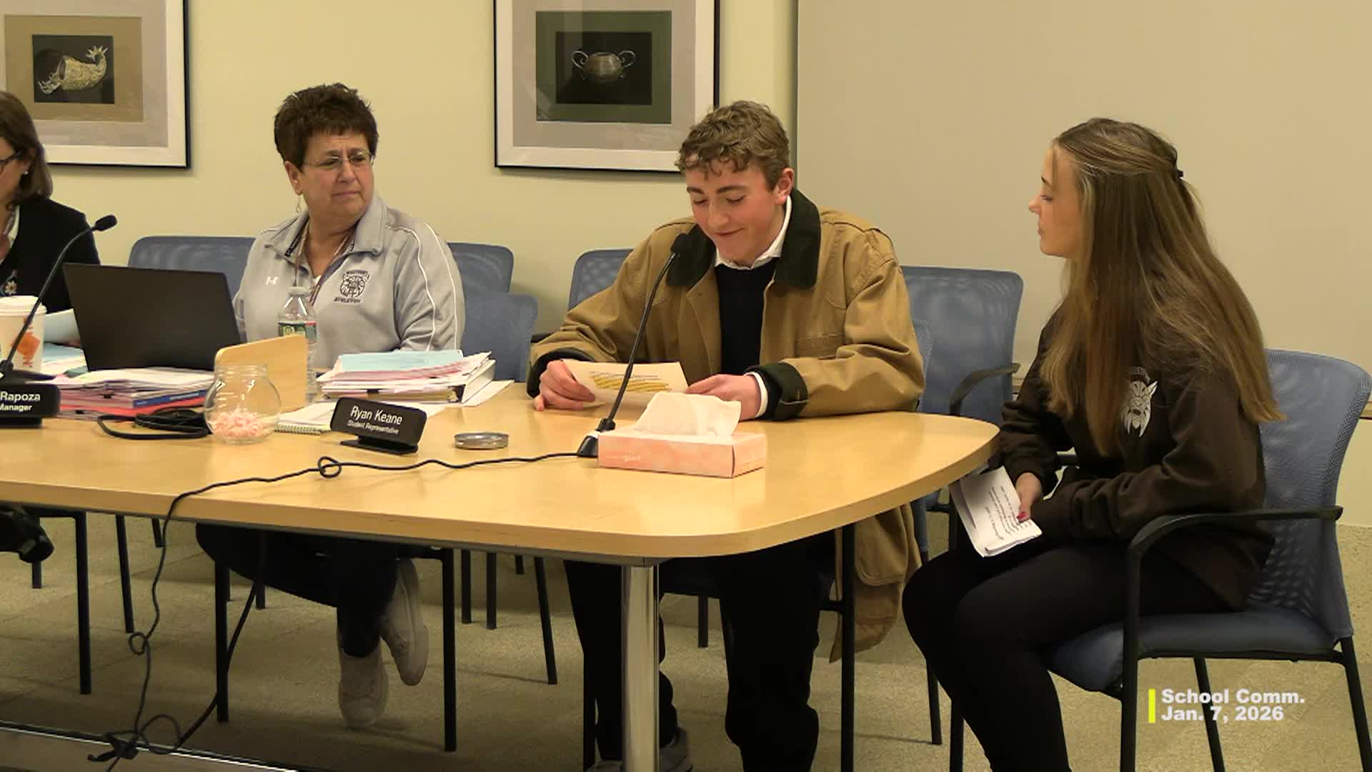 Thumbnail image for School Committee - January 7