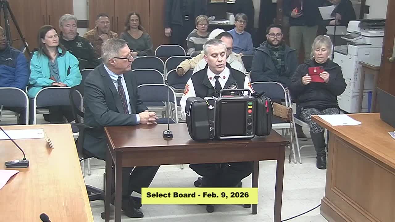 Thumbnail image for Select Board - February 9, 2026