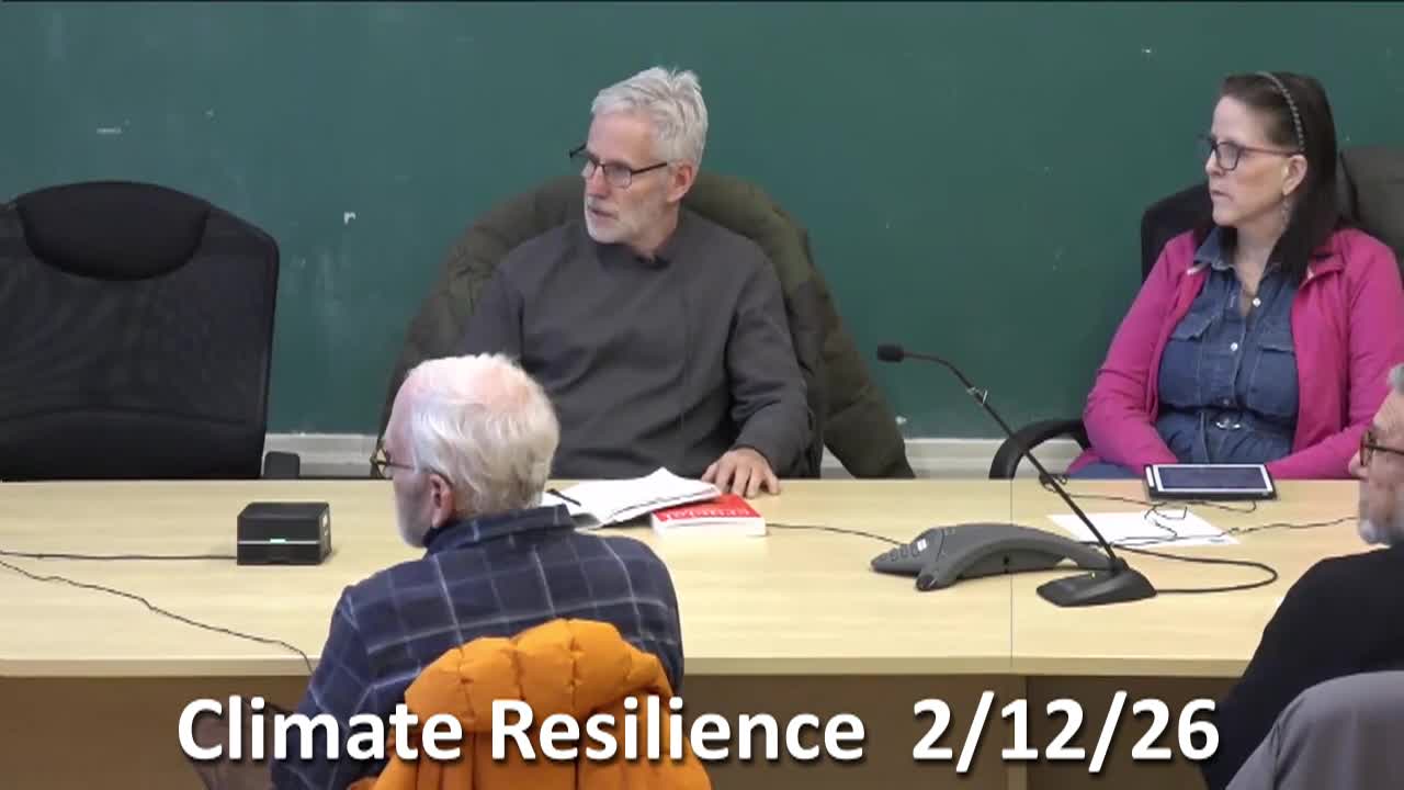 Thumbnail image for Climate Resilience Committee - 2-12-26