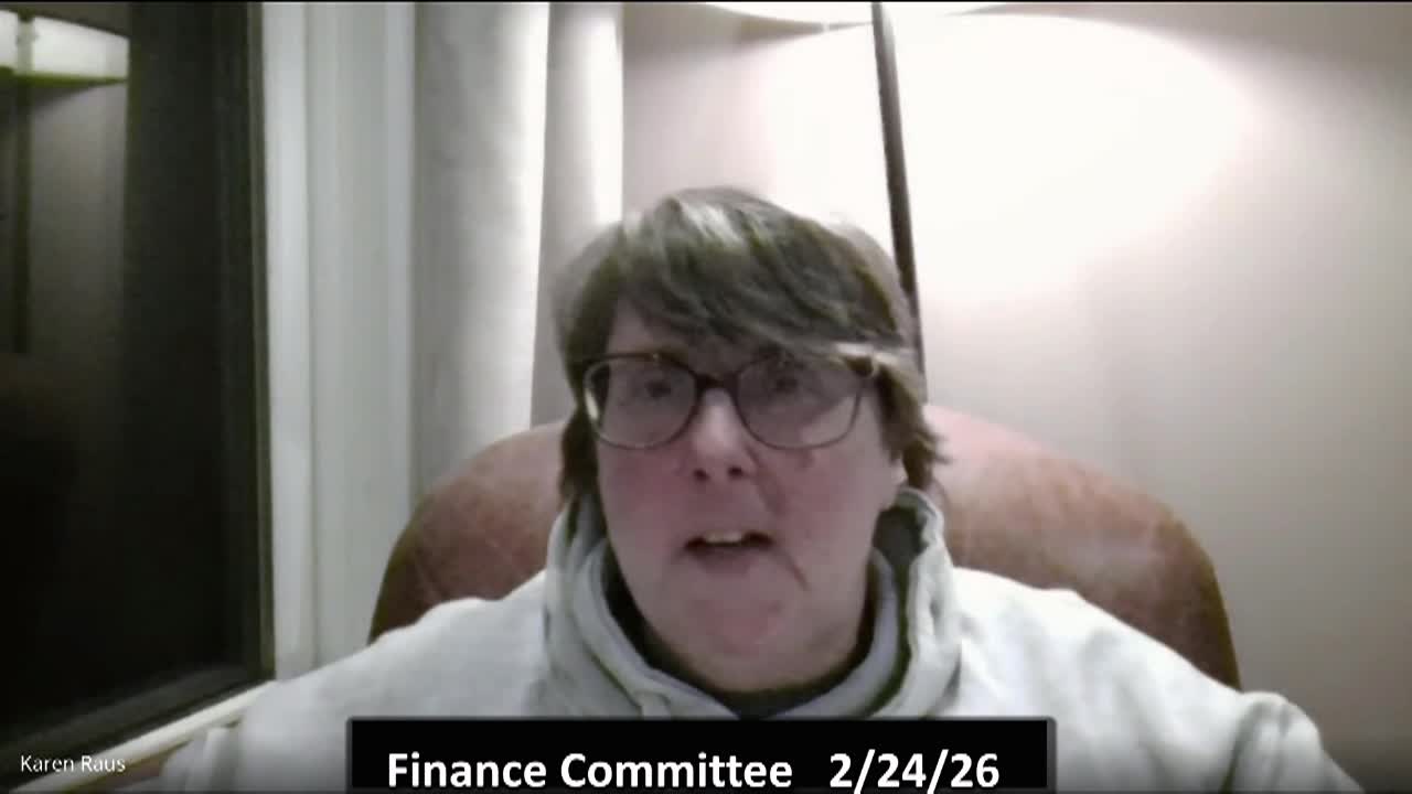 Thumbnail image for Finance Committee - February 24, 2026