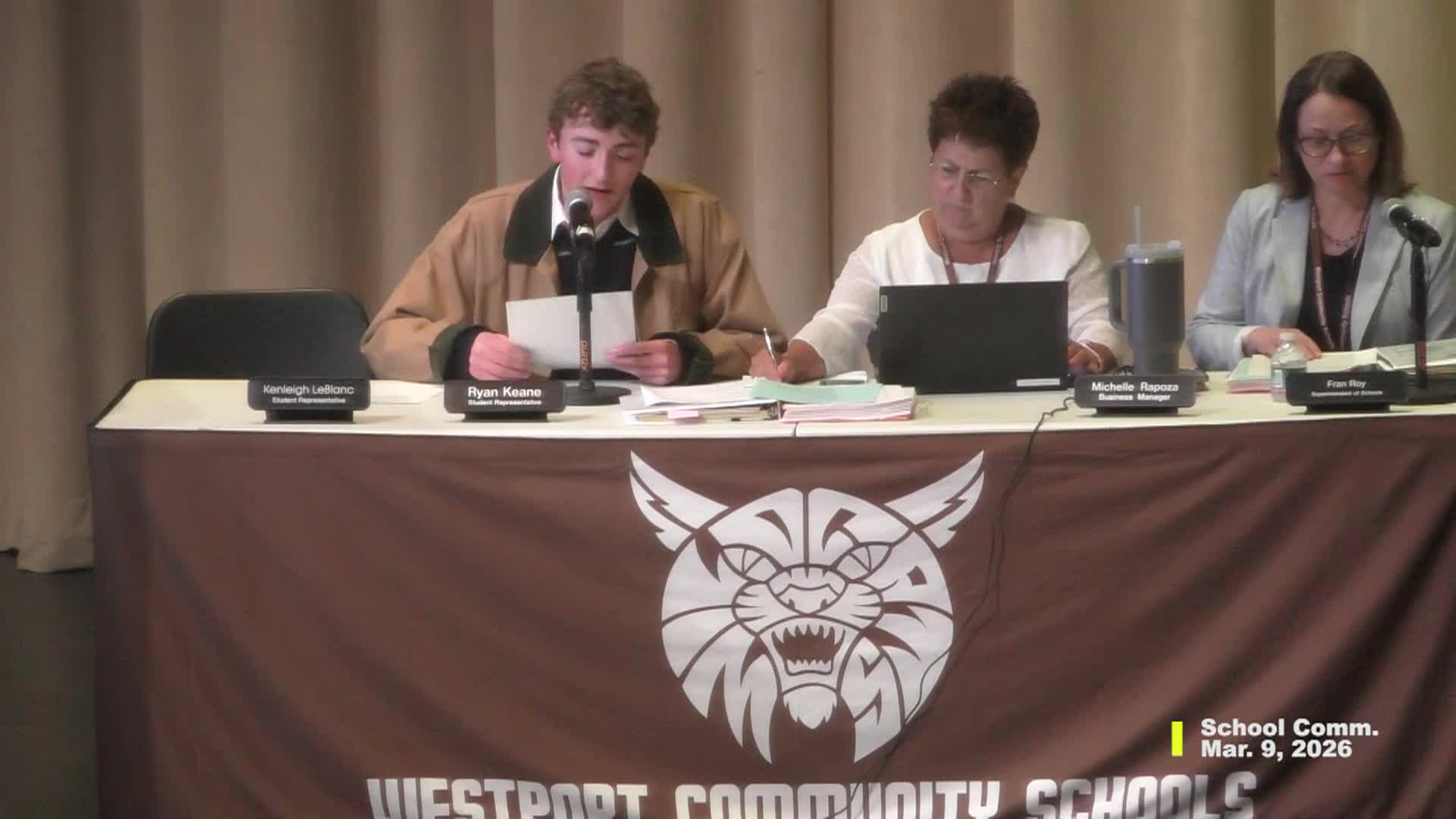 Thumbnail image for School Committee - March 9_ 2026