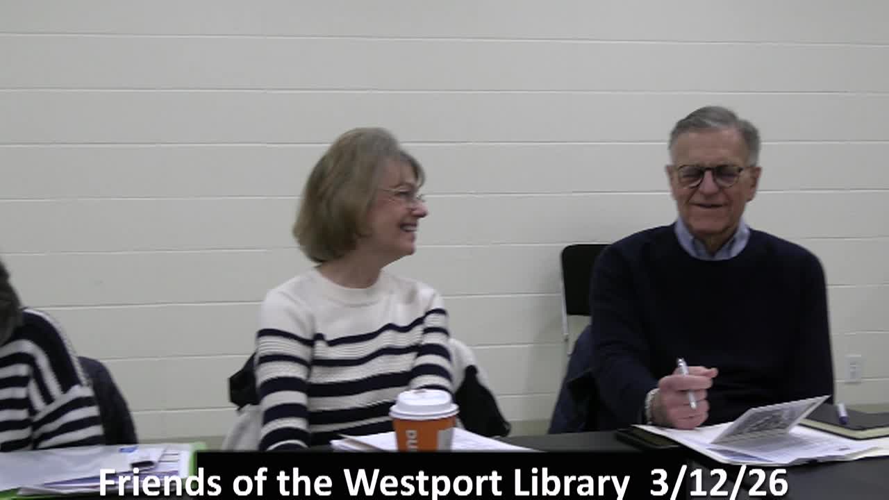 Thumbnail image for Friends of the Westport Library  3-12-26