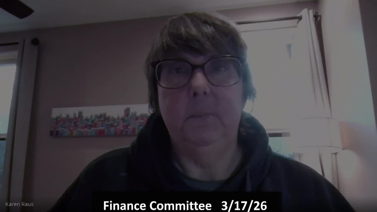 Thumbnail image for Finance Committee 3-17-26
