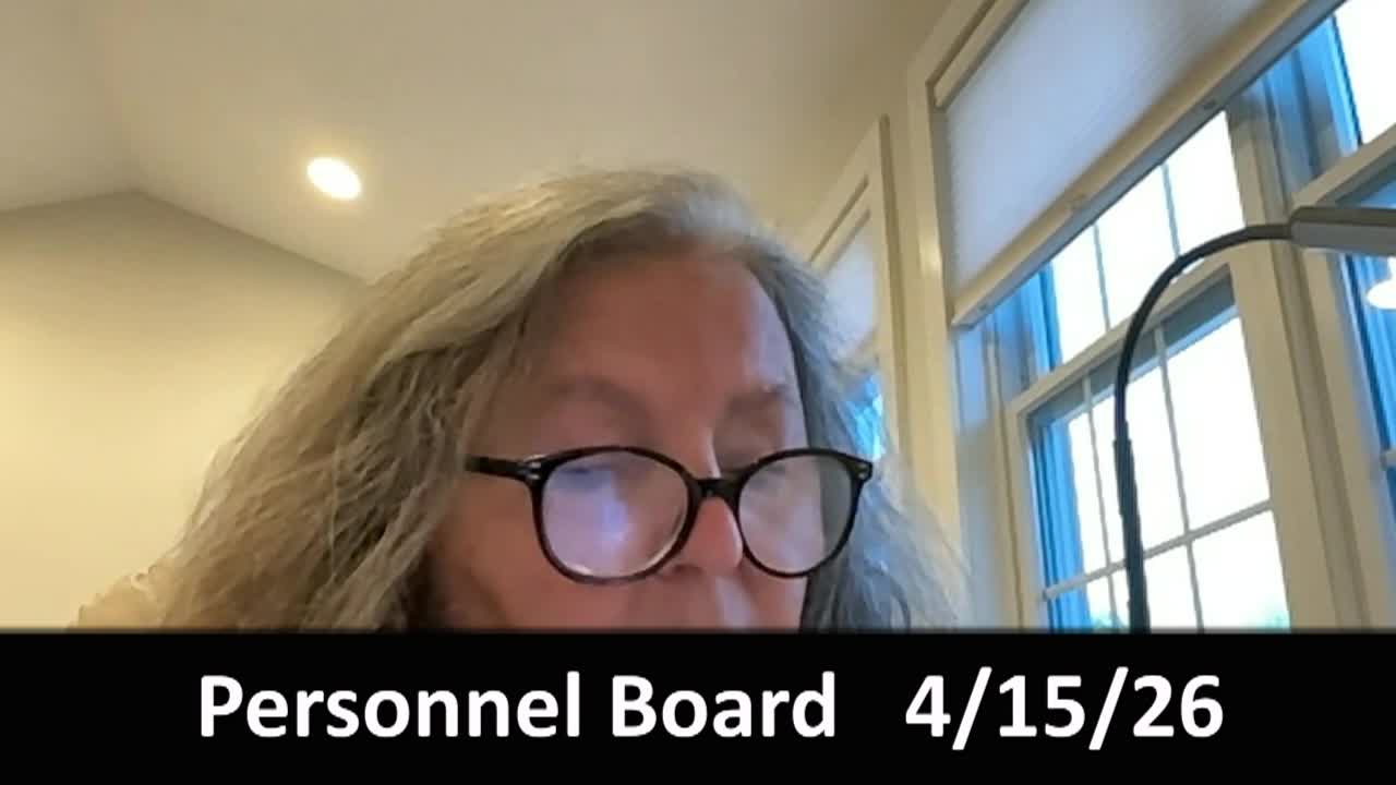 Thumbnail image for Personnel Board 4-15-26