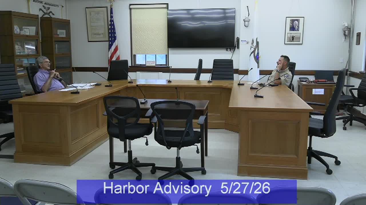 Thumbnail image for Harbor Advisory 5-27-26