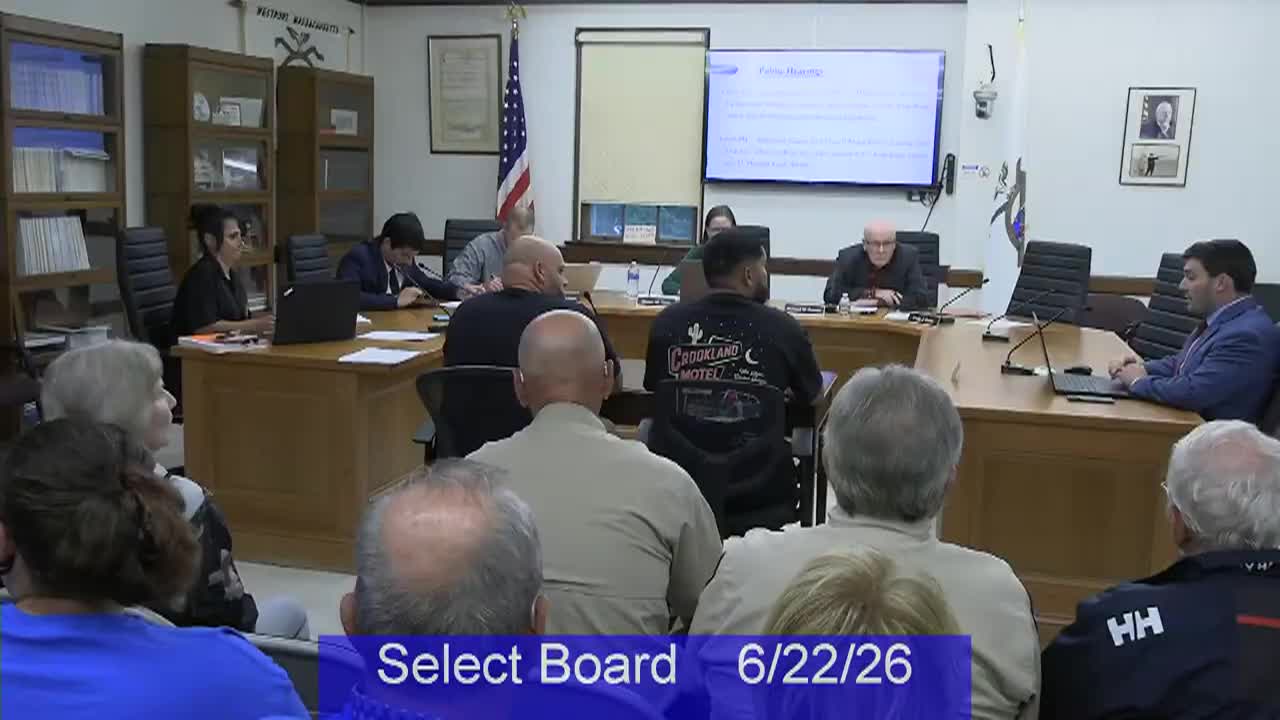 Thumbnail image for Select Board - June 22, 2026