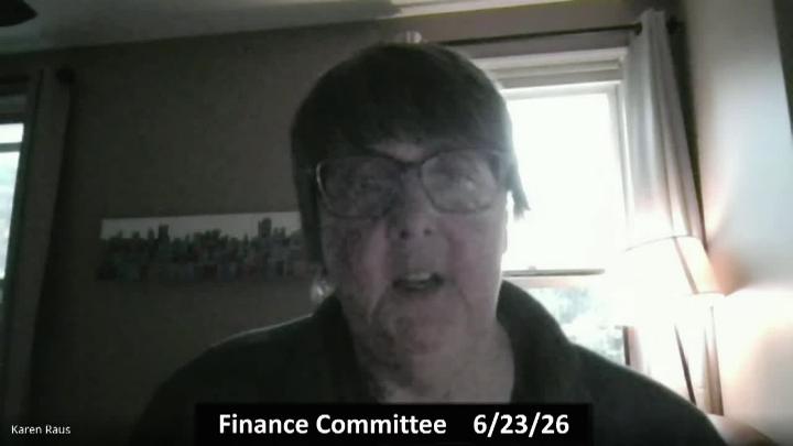 Thumbnail image for Finance Committee - June 23, 2026